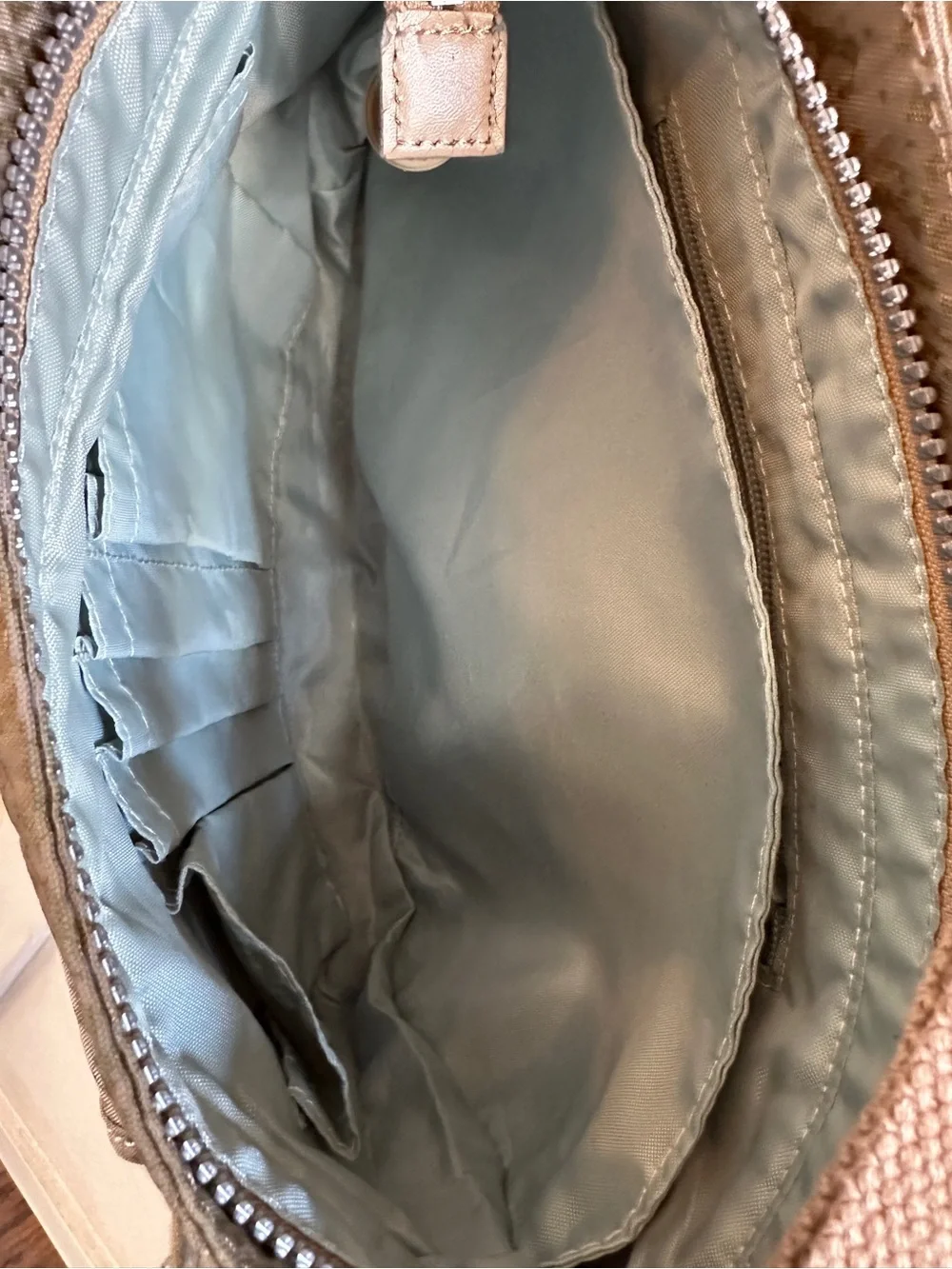 Kipling Syro Shoulder Crossbody Bag Taupe Metallic Gold